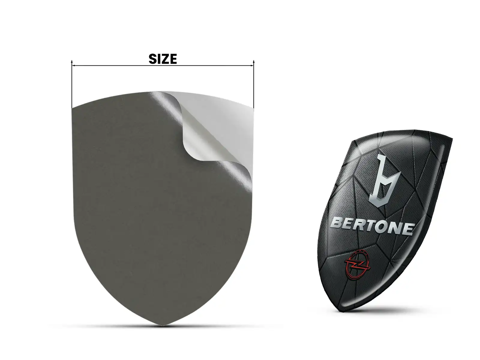 Bertone Autoaufkleber Luxus Professionell Anpassbar